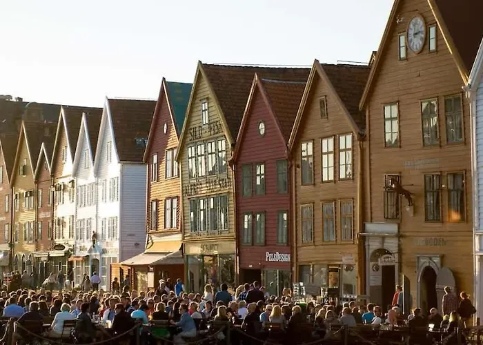 Cozy Near Bryggen Full Kitchen Elevator Ferienhaus